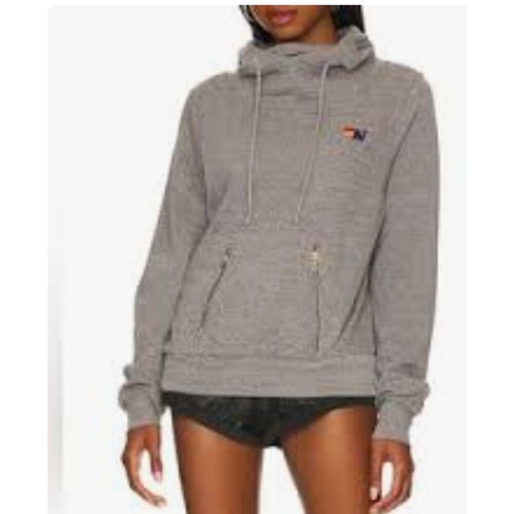Aviator Nation Ninja Hoodie – Gray – Size L